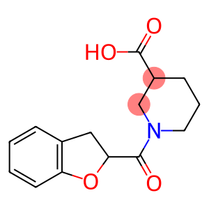 1-(2,3-dihydro-1-benzofuran-2-ylcarbonyl)piperidine-3-carboxylic acid