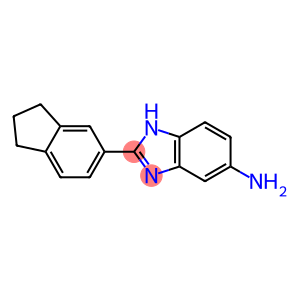 2-(2,3-dihydro-1H-inden-5-yl)-1H-1,3-benzodiazol-5-amine