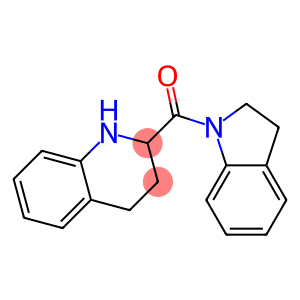 2-(2,3-dihydro-1H-indol-1-ylcarbonyl)-1,2,3,4-tetrahydroquinoline