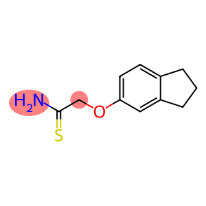 2-(2,3-dihydro-1H-inden-5-yloxy)ethanethioamide