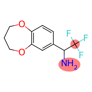 1-(3,4-dihydro-2H-1,5-benzodioxepin-7-yl)-2,2,2-trifluoroethan-1-amine