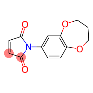 1-(3,4-dihydro-2H-1,5-benzodioxepin-7-yl)-2,5-dihydro-1H-pyrrole-2,5-dione