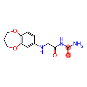 [2-(3,4-dihydro-2H-1,5-benzodioxepin-7-ylamino)acetyl]urea