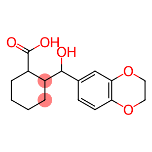 2-[2,3-dihydro-1,4-benzodioxin-6-yl(hydroxy)methyl]cyclohexane-1-carboxylic acid