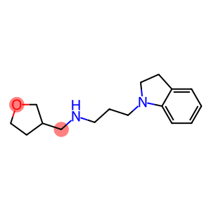 [3-(2,3-dihydro-1H-indol-1-yl)propyl](oxolan-3-ylmethyl)amine