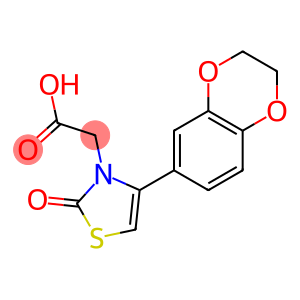 [4-(2,3-dihydro-1,4-benzodioxin-6-yl)-2-oxo-1,3-thiazol-3(2H)-yl]acetic acid