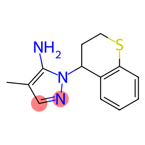 1-(3,4-dihydro-2H-1-benzothiopyran-4-yl)-4-methyl-1H-pyrazol-5-amine