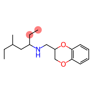 (2,3-dihydro-1,4-benzodioxin-2-ylmethyl)(5-methylheptan-3-yl)amine