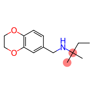 (2,3-dihydro-1,4-benzodioxin-6-ylmethyl)(2-methylbutan-2-yl)amine