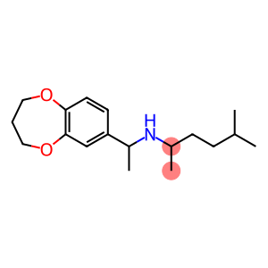 [1-(3,4-dihydro-2H-1,5-benzodioxepin-7-yl)ethyl](5-methylhexan-2-yl)amine