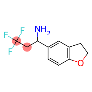 1-(2,3-dihydro-1-benzofuran-5-yl)-3,3,3-trifluoropropan-1-amine