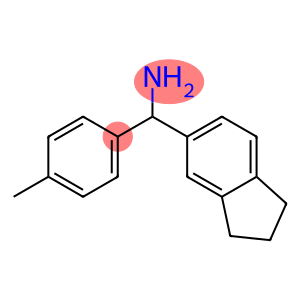 2,3-dihydro-1H-inden-5-yl(4-methylphenyl)methanamine