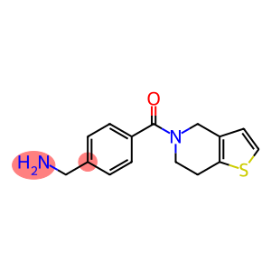 1-[4-(6,7-dihydrothieno[3,2-c]pyridin-5(4H)-ylcarbonyl)phenyl]methanamine