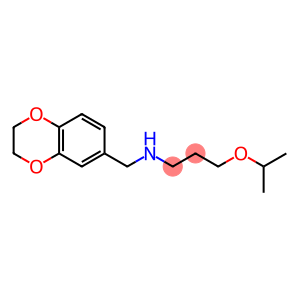 (2,3-dihydro-1,4-benzodioxin-6-ylmethyl)[3-(propan-2-yloxy)propyl]amine