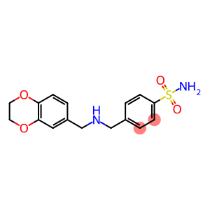 4-{[(2,3-DIHYDRO-BENZO[1,4]DIOXIN-6-YLMETHYL)AMINO]-METHYL}BENZENESULFONAMIDE