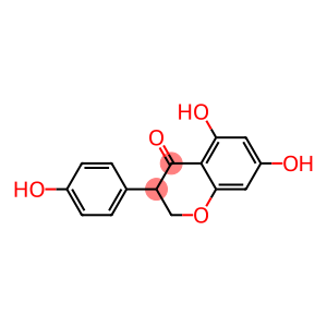 5,7-dihydroxy-3-(4-hydroxyphenyl)chroman-4-one