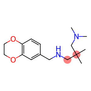 (2,3-dihydro-1,4-benzodioxin-6-ylmethyl)({2-[(dimethylamino)methyl]-2-methylpropyl})amine