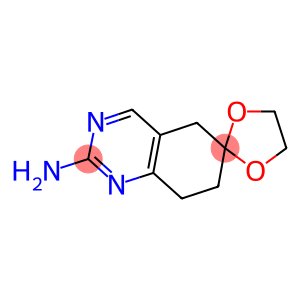 7',8'-dihydro-5'H-spiro[1,3-dioxolane-2,6'-quinazolin]-2'-amine