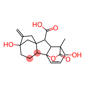 5,12-dihydroxy-11-methyl-6-methylene-16-oxo-15-oxapentacyclo[9.3.2.1~5,8~.0~1,10~.0~2,8~]heptadec-13-ene-9-carboxylic acid