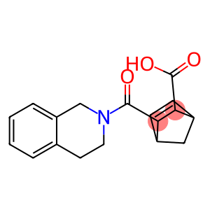 3-[3,4-dihydro-2(1H)-isoquinolinylcarbonyl]bicyclo[2.2.1]hept-5-ene-2-carboxylic acid