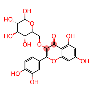 2-(3,4-dihydroxyphenyl)-5,7-dihydroxy-3-[[(3R,4R,5S)-3,4,5,6-tetrahydroxyoxan-2-yl]methoxy]chromen-4-one