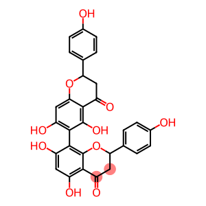 8-[5,7-dihydroxy-2-(4-hydroxyphenyl)-4-oxo-chroman-6-yl]-5,7-dihydroxy-2-(4-hydroxyphenyl)chroman-4-one