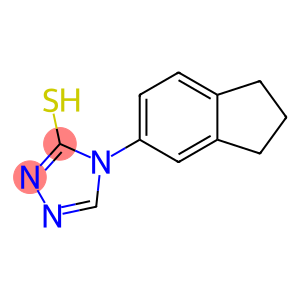 4-(2,3-dihydro-1H-inden-5-yl)-4H-1,2,4-triazole-3-thiol