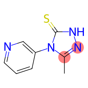 4,5-DIHYDRO-3-METHYL-4-(PYRIDIN-3-YL)-1,2,4-TRIAZOL-5(1H)-THIONE