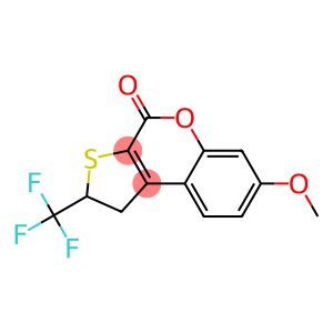 1,2-DIHYDRO-7-METHOXY-2-TRIFLUOROMETHYL-4H-THIENO-[2,3-C]-CHROMEN-4-ONE