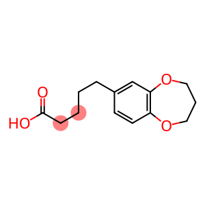 5-(3,4-dihydro-2H-1,5-benzodioxepin-7-yl)pentanoic acid