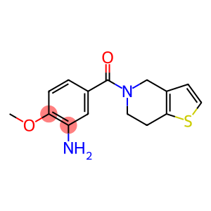 5-(6,7-dihydrothieno[3,2-c]pyridin-5(4H)-ylcarbonyl)-2-methoxyaniline