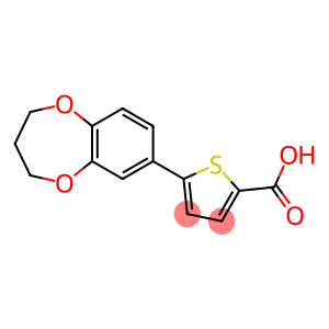 5-(3,4-dihydro-2H-1,5-benzodioxepin-7-yl)thiophene-2-carboxylic acid