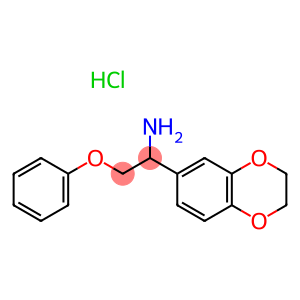 1-(2,3-DIHYDRO-1,4-BENZODIOXIN-6-YL)-2-PHENOXYETHYLAMINE HYDROCHLORIDE