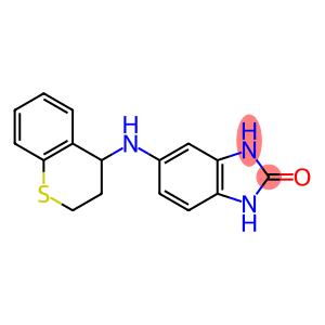 5-(3,4-dihydro-2H-1-benzothiopyran-4-ylamino)-2,3-dihydro-1H-1,3-benzodiazol-2-one