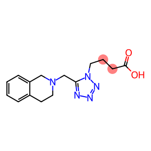 4-[5-(3,4-DIHYDROISOQUINOLIN-2(1H)-YLMETHYL)-1H-TETRAZOL-1-YL]BUTANOIC ACID