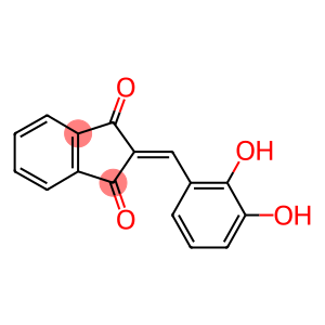 2-((2,3-DIHYDROXYPHENYL)METHYLENE)INDANE-1,3-DIONE