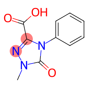 4,5-Dihydro-1-methyl-5-oxo-4-phenyl-1H-1,2,4-triazole-3-carboxylic acid