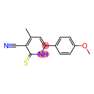 1,2-DIHYDRO-6-(4-METHOXYPHENYL)-4-METHYL-2-THIOXOPYRIDINE-3-CARBONITRILE