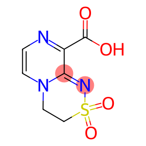 3,4-DIHYDROPYRAZINO[2,1-C][1,2,4]THIADIAZINE-9-CARBOXYLIC ACID 2,2-DIOXIDE