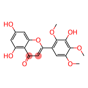 5,7-DIHYDROXY-2-(3-HYDROXY-2,4,5-TRIMETHOXY-PHENYL)-CHROMEN-4-ONE