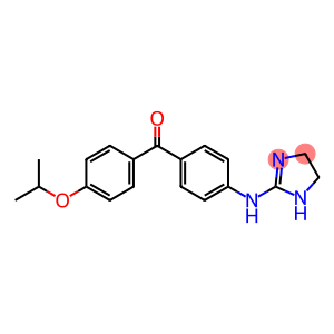 4,5-DIHYDRO-N-[4-[[4-(1-METHYLETHOXY)PHENYL]CARBONYL]PHENYL]-1H-IMIDAZOL-2-AMINE