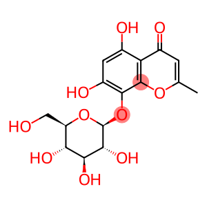 5,7-DIHYDROXY-2-METHYLCHROMONE-8-C-BETA-D-GLUCOPYRANOSIDE