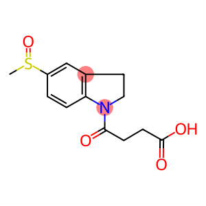 2,3-DIHYDRO-5-(METHYLSULFINYL)-GAMMA-OXO-(1H)-INDOLEBUTANOIC ACID