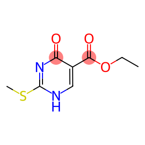 1,4-DIHYDRO-2-(METHYLTHIO)-4-OXO-5-PYRIMIDINE-CARBOXYLIC ACID ETHYL ESTER