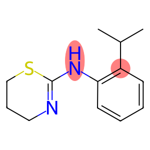 (5,6-DIHYDRO-4H-[1,3]THIAZIN-2-YL)-(2-ISOPROPYL-PHENYL)-AMINE