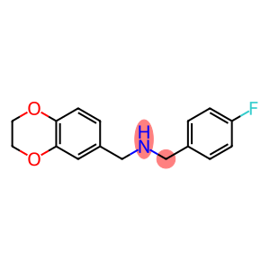 1-(2,3-DIHYDRO-1,4-BENZODIOXIN-6-YL)-N-(4-FLUOROBENZYL)METHANAMINE