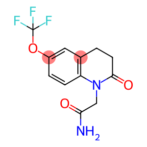 2-[3,4-Dihydro-2-oxo-6-(trifluoromethoxy)quinolin-1(2H)-yl]acetamide