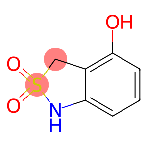 1,3-dihydro-2,1-benzisothiazol-4-ol 2,2-dioxide