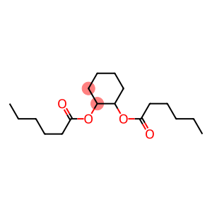 Dihexanoic acid 1,2-cyclohexanediyl ester