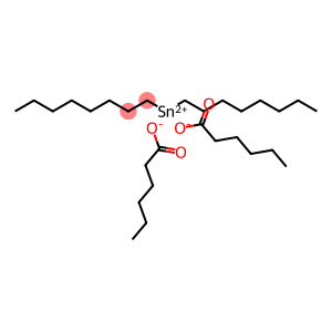 Dihexanoic acid dioctyltin(IV) salt